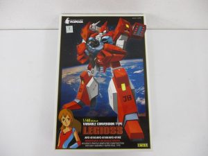 イマイ 1/48 可変レギオス コンバージョンタイプの箱正面。レギオスのイラストが入ります。