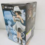 1種の外箱を側面から撮影。キャラクター名と作品ロゴが入ります。