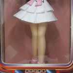 本体の脚部とスカート。ブリスター越しに撮影している。