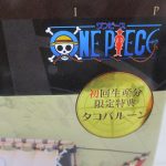 外箱の表示を寄って撮影。特典の案内が入る。