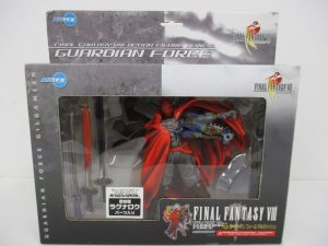 ARTFX ガーディアンフォース ギルガメッシュの外箱表面。窓の奥に本体が入っている。
