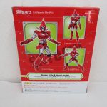 外箱の裏面。ポーズの作例写真が並ぶ。