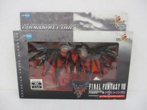 ARTFX ガーディアンフォース ディアボロスの外箱表面。窓の奥に本体が入っている。
