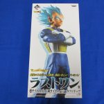一番くじ ドラゴンボールメモリーズ ラストワン賞 超サイヤ人ゴッド超サイヤ人ベジータフィギュアの外箱表面。