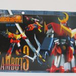 超合金魂 GX-23 ザンボット3の外箱表面。合体後の機体が描かれている。