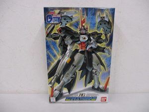HG 1/144 OZ-15AGX ハイドラガンダムの外箱表面。機体の作例写真が入る。