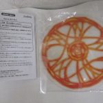 付属の説明書と赤い魔法陣のエフェクトパーツ。