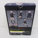 外箱の裏面。ポーズの作例写真が並ぶ。
