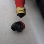 本体から外れている手のパーツ。