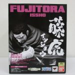 フィギュアーツZERO 藤虎 イッショウの外箱表面。黒地に本体の写真と題字が入る。