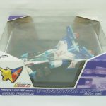 ν-アスラーダAKF-0の外箱正面。透明ケースに入った本体が確認できます。
