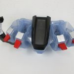 フォーゼドライバーの本体。4つのスイッチ差込口が並ぶ。