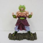 一番くじ ドラゴンボール改 ラストワン賞 ブロリーの全身。岩を模した台座に立つ。