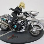 Fate/Zero セイバーとセイバー・モータード・キュイラッシェの完成品を正面から撮影。