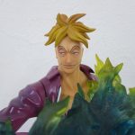 顔を寄って撮影。塗り分けと表情が分かる。