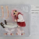 トレイに収まった本体と交換用の腕・脚、説明書。