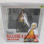 外箱正面。窓越しに本体が見え、Figuarts ZERO と SILVERS.RAYLEIGH、シルバーズ・レイリー の印字があります。