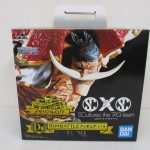 一番くじ ワンピース メモリアルログ D賞 白ひげBATTLEフィギュアの箱正面です。