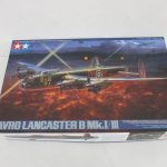 タミヤ 1/48 アブロ ランカスター B Mk.I/IIIのプラモデル外箱。