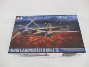 タミヤ 1/48 アブロ ランカスター B Mk.I/IIIのプラモデル外箱。