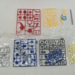 袋に入ったランナーと細い棒状のパーツ