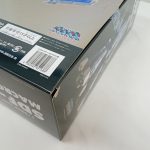 外箱の底面の角。バーコードと『1/3000 SDF-1 MACROSS』の表記