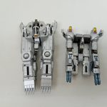 メカゴジラの脚などの合体パーツ