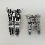 合体パーツを並べたところ