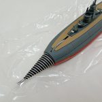 艦首のドリルの拡大