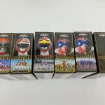 個別箱6つの側面。戦隊ヒーローの写真