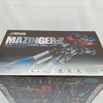 外箱の上面。MAZINGER Zのロゴと表示欄