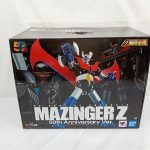 外箱の正面。『DX超合金魂 MAZINGER Z 50th Anniversary Ver.』のロゴとマジンガーZの絵