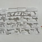 取扱説明書の裏面と管理用のメモ