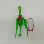 翼竜のフィギュアを上から写した写真