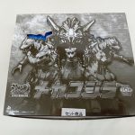 BOXの正面。『メカゴジラ』のロゴとメカゴジラの絵、『全6種』の表示