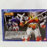 外箱の正面。『超合金魂 GX-39 BAIKANFU』のロゴとロボットの絵