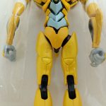 袋越しに写した胴体と脚のアップ