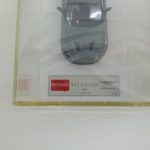 ミニカーの上面と台座のV12 ZAGATOのプレート