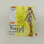 外箱の正面。『超合金魂 GX-12MAG』『Venus A -Queen of Gold-』の表記と金色のロボットの絵