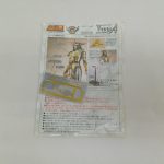 説明書の表面。商品写真と付属のシール