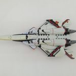 機体の裏側を写した写真