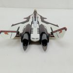 機体を後ろから写した写真。エンジンノズル