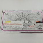 外箱の底面。注意書きとバーコード
