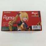 外箱の上面。「Max Factory」「figma」「PRODUCT NUMBER SP-129」「Nero Claudius Racing ver.」の印字とバーコード。