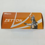 外箱の上面。「S.H.Figuarts ZETTON ゼットン」の文字とキャラクターの絵があります。