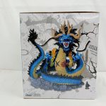 外箱の別の側面。龍のカイドウの絵