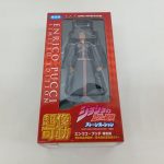 外箱の正面。超像可動 ジョジョの奇妙な冒険 ストーンオーシャン エンリコ・プッチ 限定版の表記