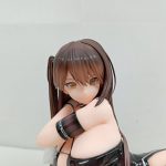フィギュアの顔と上半身を近づいて写したところ