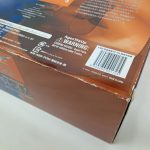 外箱背面の角の拡大。バーコードと1/60 完全変形VF-19 試作3号機の表記
