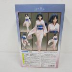 外箱の背面。フィギュアの写真と説明が載っています。